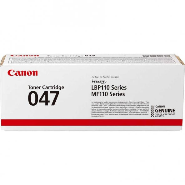 Canon Crg-047 Black Siyah Lazer Toner - 1