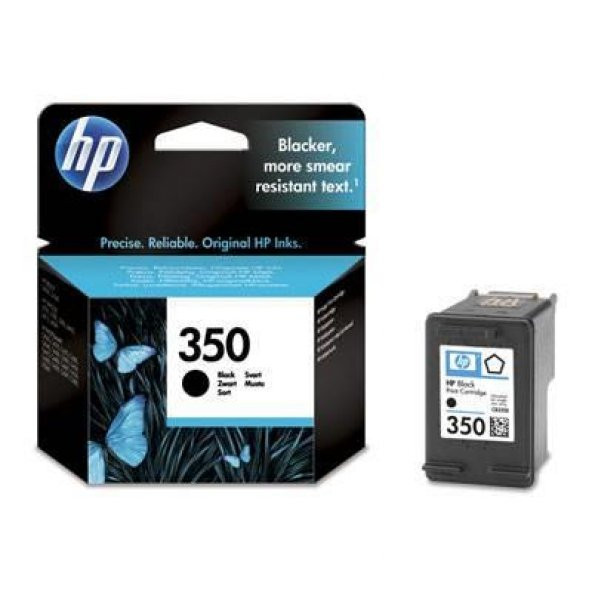 HP 350 Black Siyah Kartuş CB335EE ürün görseli