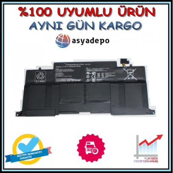 Asus ZenBook UX31A Batarya Pil