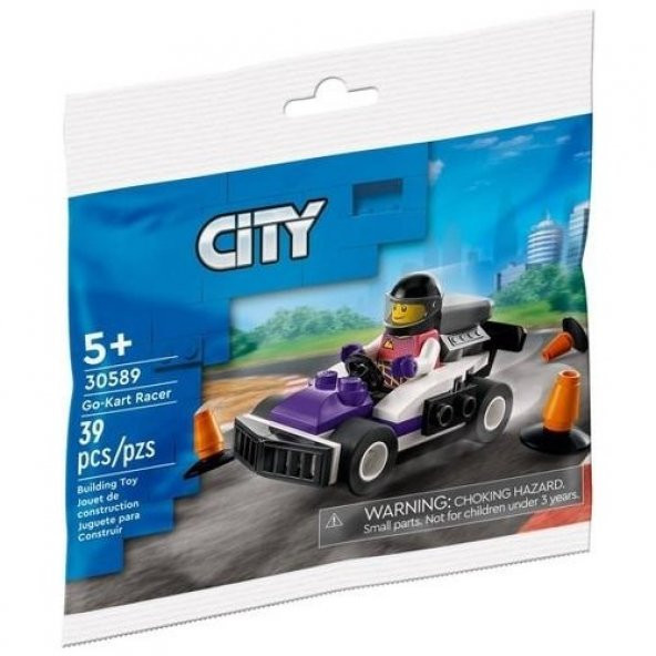 LEGO City 30589 Go-Kart Racer Polybag (39 Parça)