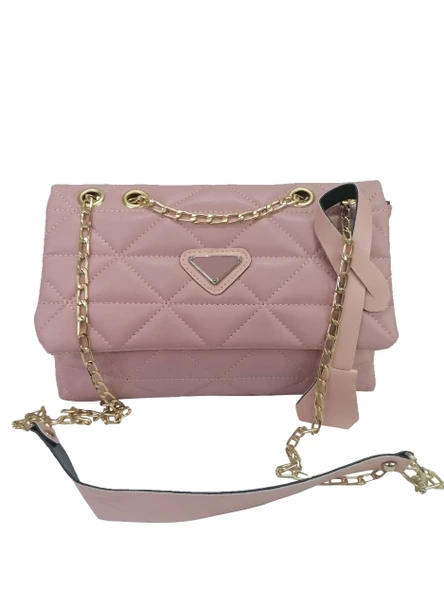 Liva 2320 Kapitoneli Kadın Omuz Çantası Çapraz Çanta - 6