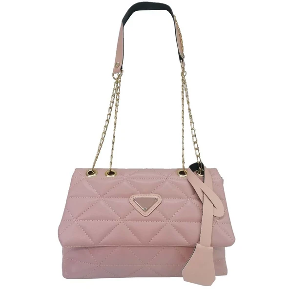 Liva 2320 Kapitoneli Kadın Omuz Çantası Çapraz Çanta - 9