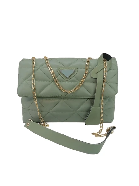 Liva 2320 Kapitoneli Kadın Omuz Çantası Çapraz Çanta