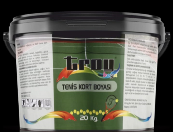 ARS TROY TENİS KORT YEŞİL 20 KG