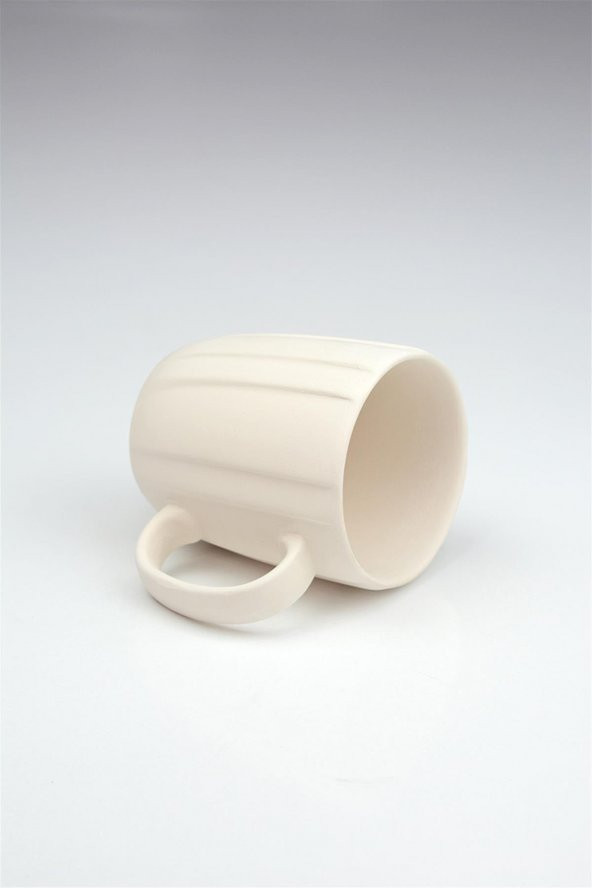 Rüzgar Kupa Seramik Bisküvi  (Ham Ürün) - Resim 4