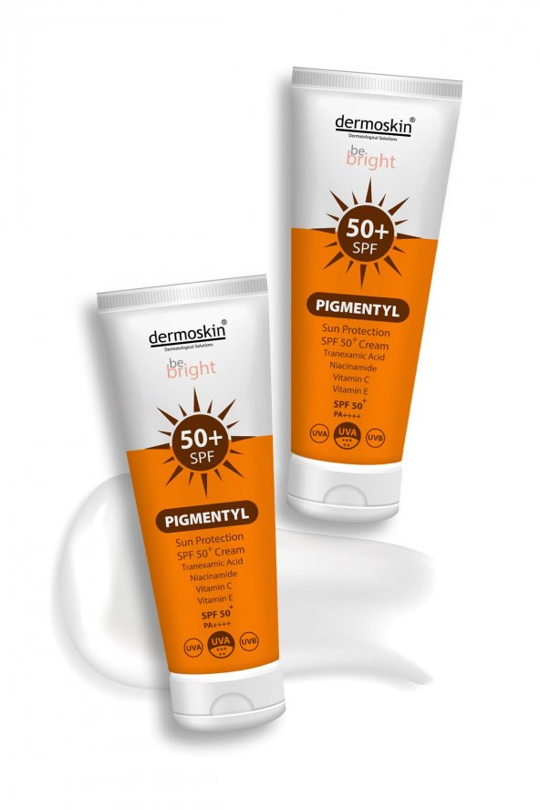 DERMOSKIN Be Bright Pigmentyl güneş Koruyucu Spf 50+ Krem 75 ml - 2'Li 8697796001018