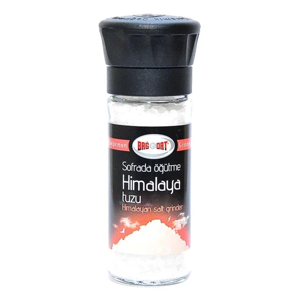 Bağdat Baharat Himalaya Çakıl Tuzu Sofrada Öğütme 110Gr Değirmen - 4