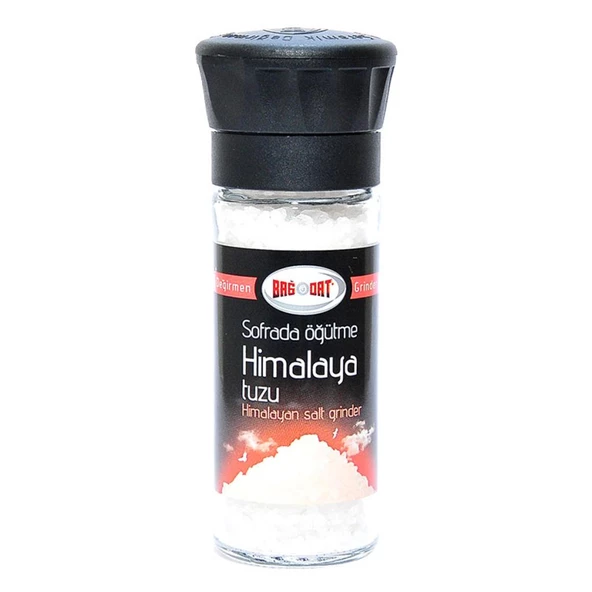Bağdat Baharat Himalaya Çakıl Tuzu Sofrada Öğütme 110Gr Değirmen - 8