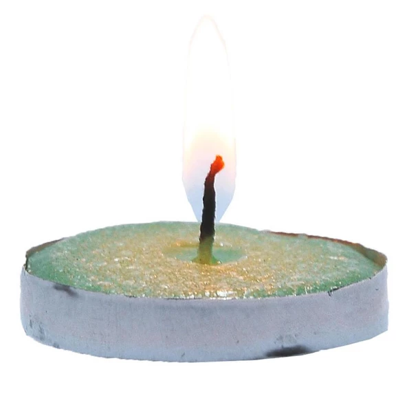 KSmart Tea Lights Yeşil Mum 5 Adet - 5