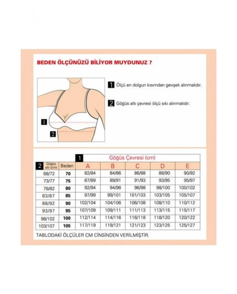Ayyıldız 295 Balenli Dikişsiz Toparlayıcı Sütyen - 11