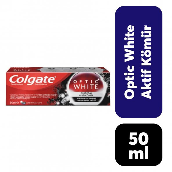 Colgate Diş Macunu 50 ml Kömür