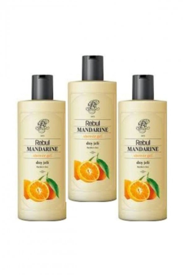 Duş Jeli Mandarine 500 ML X3 Adet