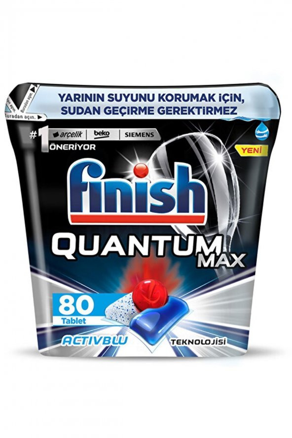 Fınısh Quantum Max 80 Kapsül Özel Saklama Kutulu