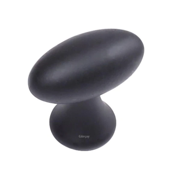 Ilıca Kulp Siyah Düğme (2 Adet) - Resim 2