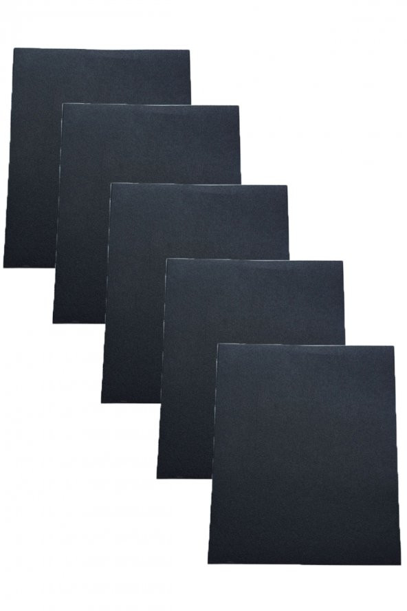 5 ADET KAĞIT ZIMPARA - A4 BOYUTUNDA SU ZIMPARASI -120 KUM - 3