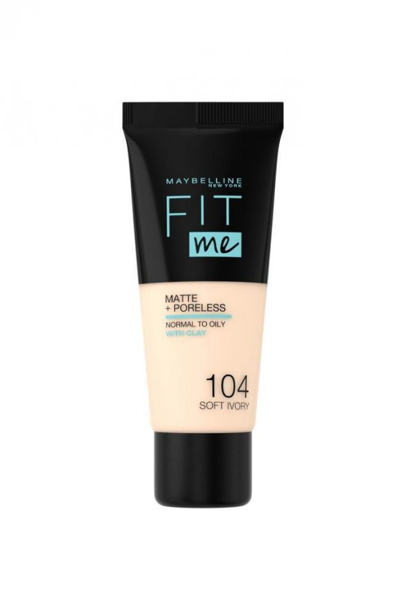 Maybelline New York Fit Me Matte Foundation 104 Soft Ivory
