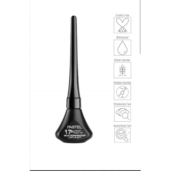 Waterproof Siyah Dipliner - 2