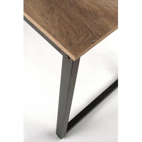 Ceramical Çalışma Masası, Bilgisayar Masası, Ofis Masası (60x140 Cm, Sakremento) - Resim 3