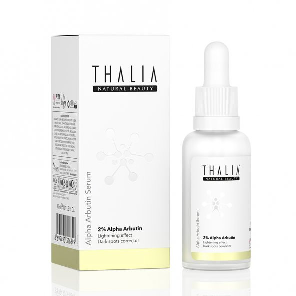 Thalia  Leke Gidermeye Yardımcı Cilt Tonu Eşitleyici Cilt Bakım Serumu %2 ALPHA ARBUTIN 30 ml