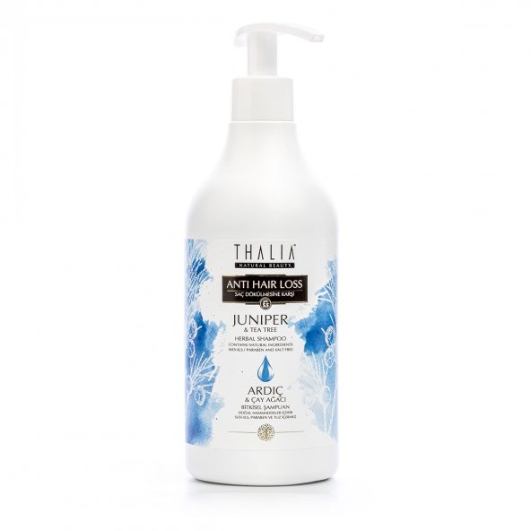 Thalia Kepek ve Kabuklanmayı Önlemeye Yardımcı Ardıç ve Çay Ağacı Yağlı Saç Bakım Şampuanı - 500 ml