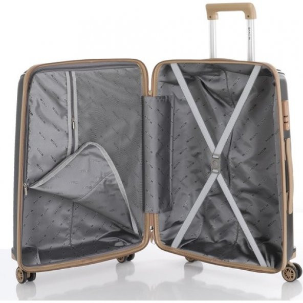 Mçs Polipropilen Valiz V305 65 cm - Resim 4