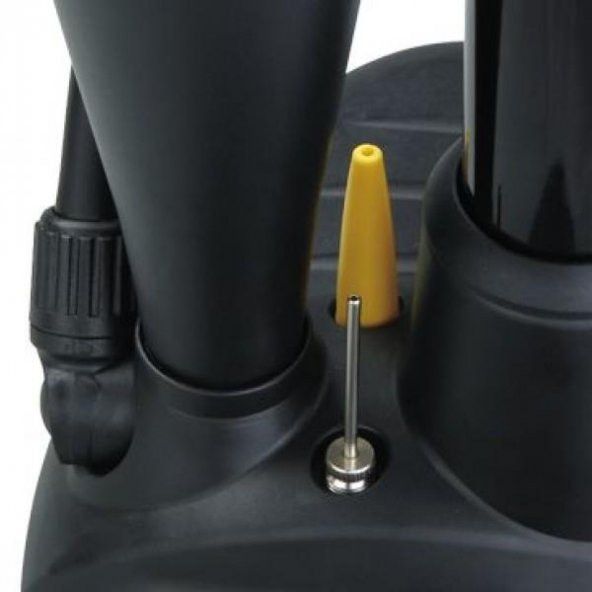 Topeak Joeblow Max HP Ayaklı Bisiklet Pompası Göstergeli Siyah - Resim 6