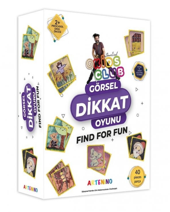 Onur Erol Kids Clup Görsel Dikkat Oyunu