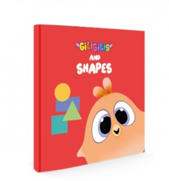 Giligilis and Shapes - İngilizce Eğitici Mini Karton Kitap ürün görseli