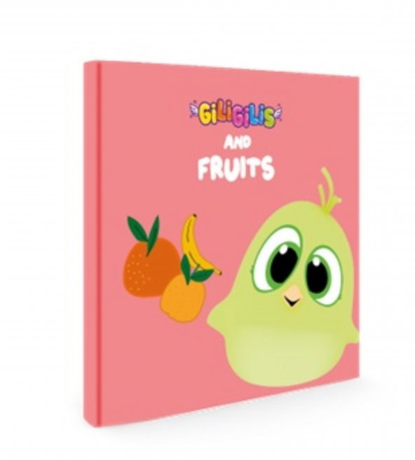 Giligilis and Fruits - İngilizce Eğitici Mini Karton Kitap ürün görseli