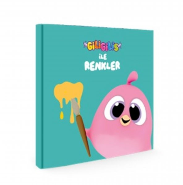 Giligilis ile Renkler - Eğitici Mini Karton Kitap ürün görseli