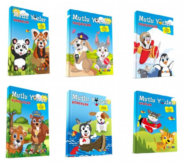 Mutlu Yüzler 6lı Set ürün görseli 1