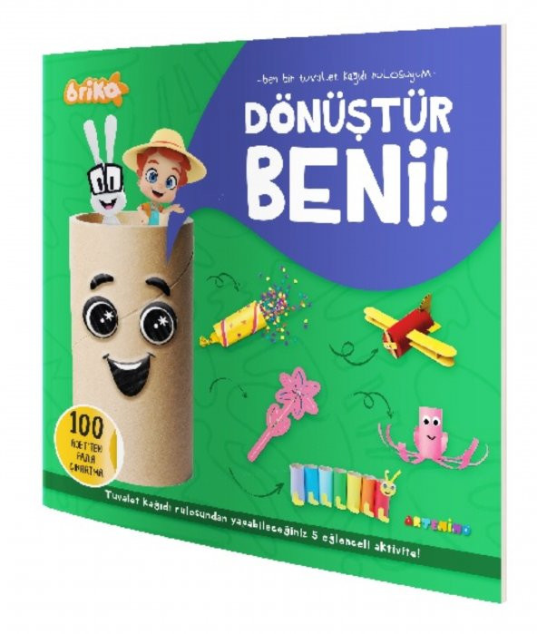 Briko Dönüştür Beni! – Ben Bir Tuvalet Kağıdı Rulosuyum ürün görseli