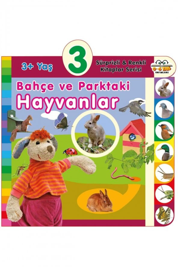 3+ Yaş Bahçe ve Parktaki Hayvanlar