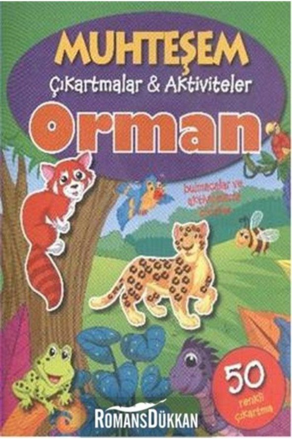 Muhteşem Çıkartmalar Aktiviteler Orman