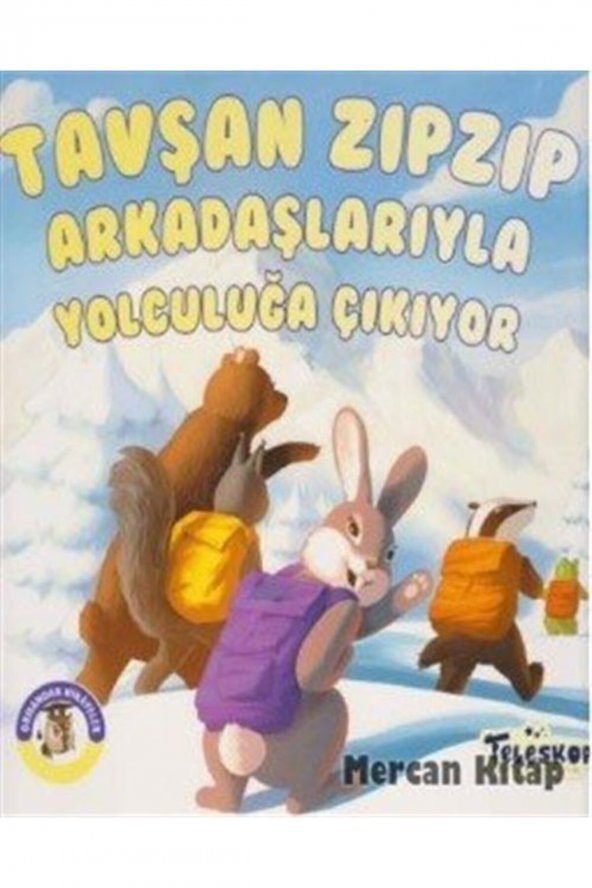 Ormandan Hikayeler Tavşan Zıpzıp Arkadaşlarıyla Yolculuğa Çıkıyor - 1