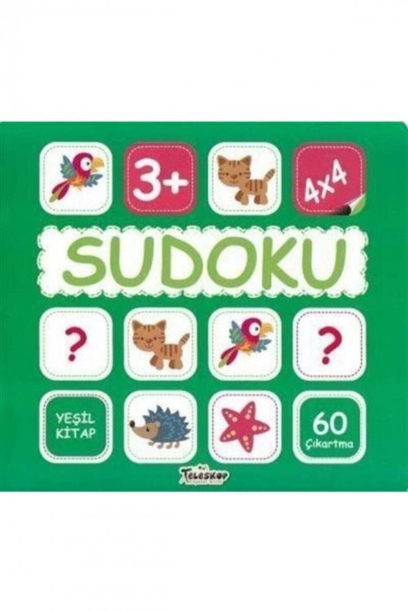 Sudoku 5x5 Yeşil Kitap