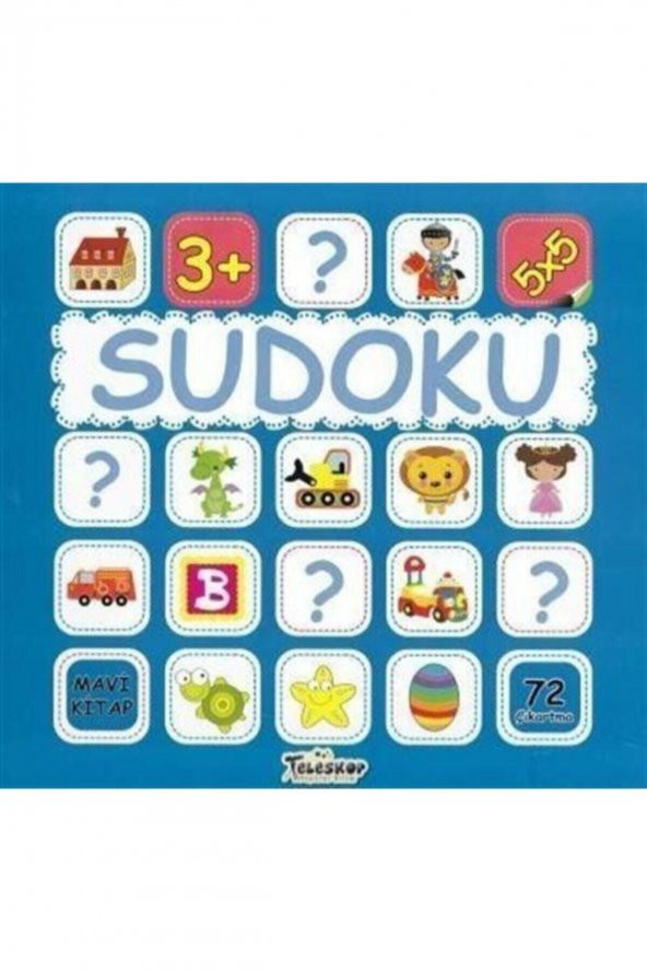Sudoku 5x5 Mavi Kitap