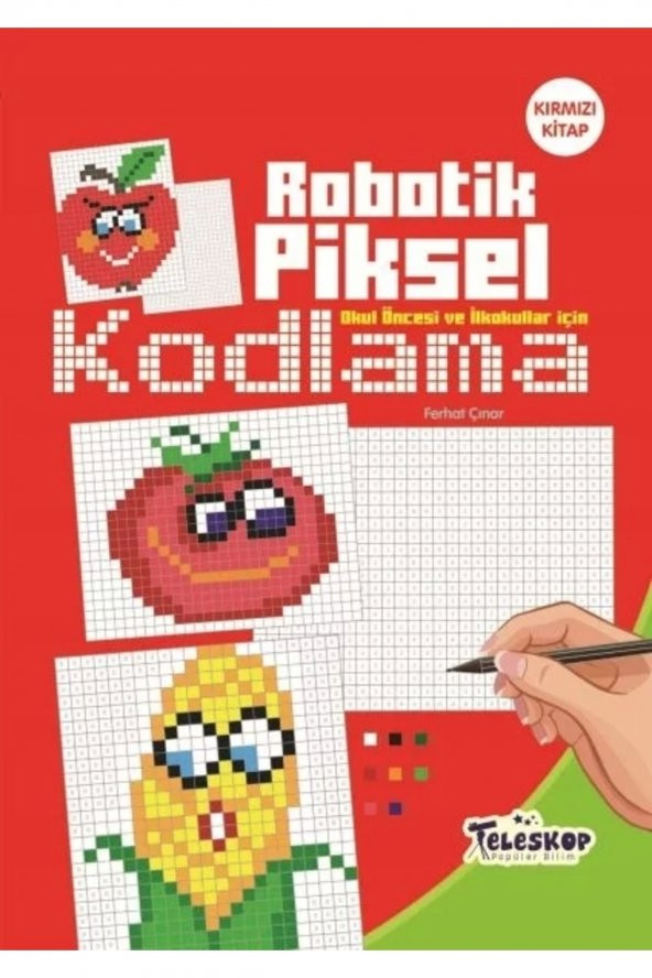 Robotik Piksel Kodlama Kırmızı Kitap