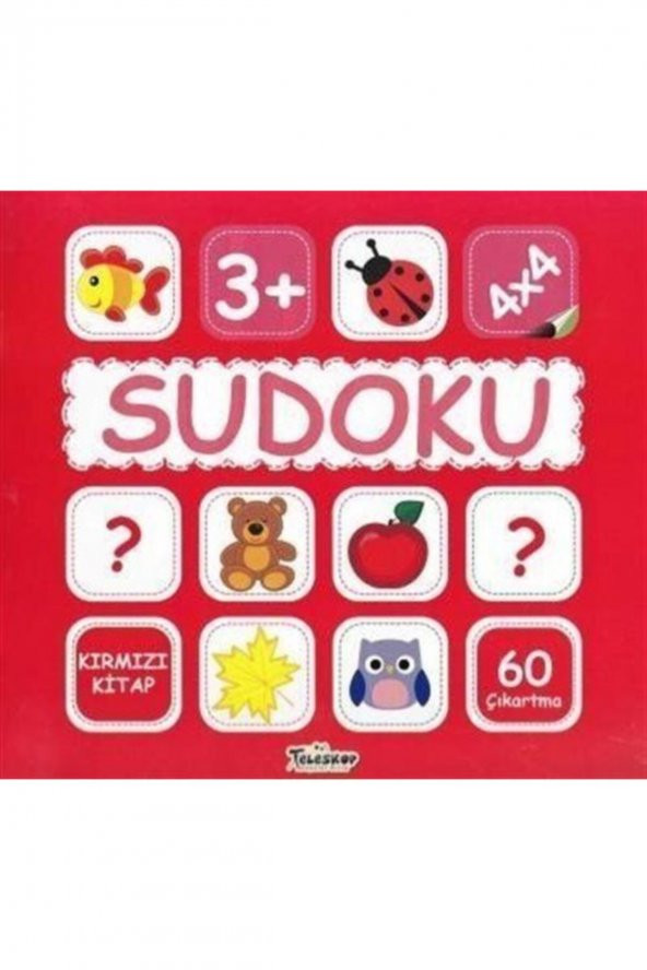 Sudoku 4x4 Kırmızı Kitap