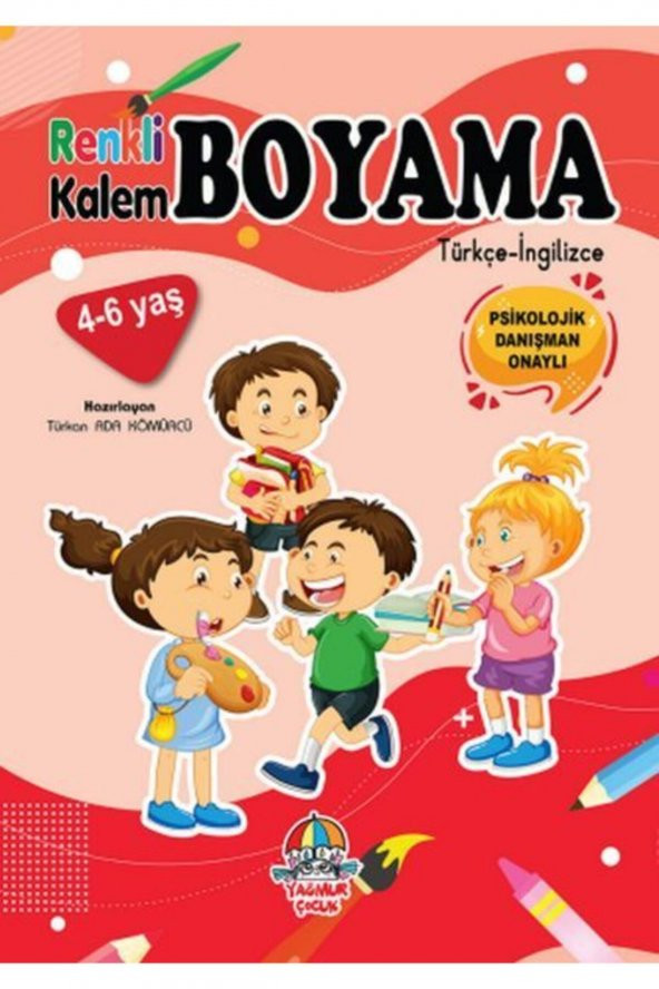 Renkli Kalem Boyama - Çocuklar