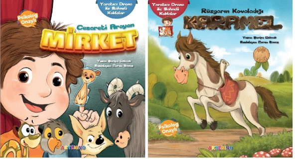 Yaratıcı Drama ile Sahneli Kuklalar Seti - Psikolog Onaylı Kitaplar ürün görseli