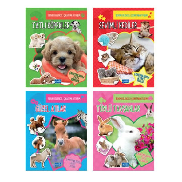 Sevimli Hayvanlar serisi 4 kitap