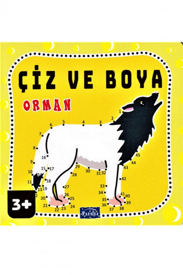 Çiz Ve Boya Orman 3 Yaş