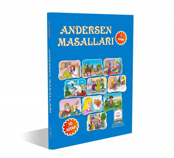 Parıltı 1. Sınıf Andersen Masalları 10 Kitap Set