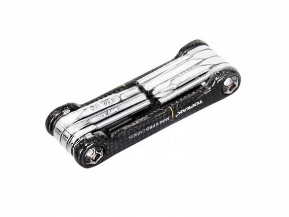 Topeak Mini 9 Pro Carbon Bisiklet Alyan Anahtar Seti Çantalı TT2552 - 5