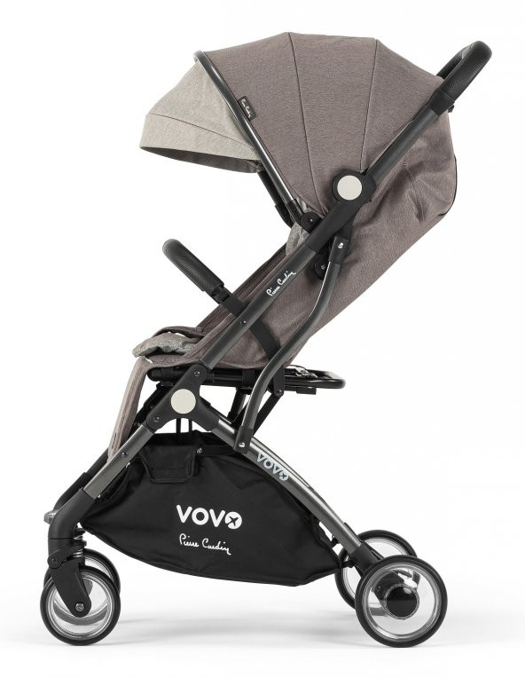 Pierre Cardin Vovo Gri Kabin Tipi Bebek Arabası - 2