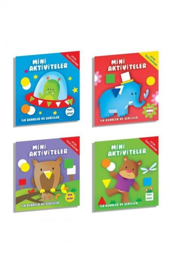 Mini Aktiviteler Seti - 4 Kitap Takım Kolektif