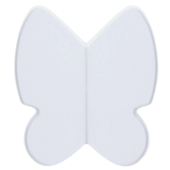 Kelebek Çocuk Bebek Genç Odası Çekmece Dolap Kapak Kulpu Kulbu Plastik Mat Beyaz Kulp 32 Mm - Resim 6