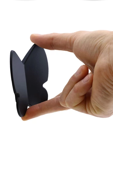 Kelebek Çocuk Bebek Genç Odası Çekmece Dolap Kapak Kulpu Kulbu Plastik Mat Siyah Kulp 32 Mm - 5