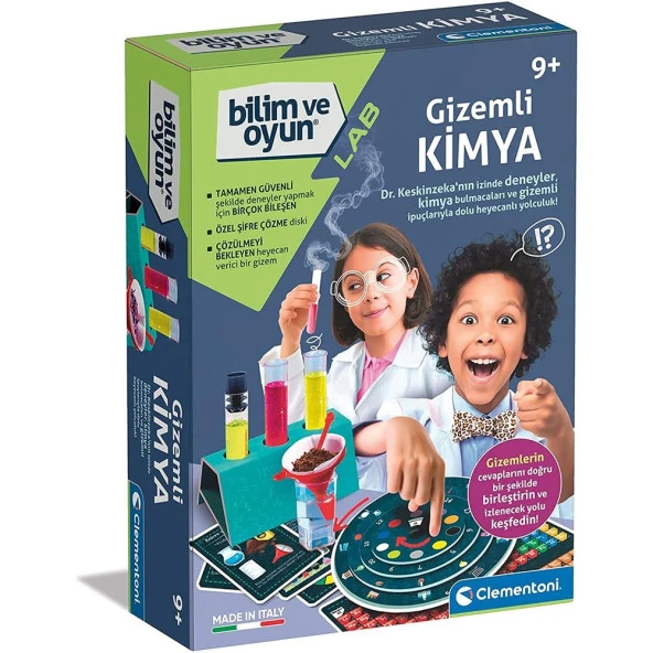 Clementoni Bilim ve Oyun - Gizemli Kimya ürün görseli 1
